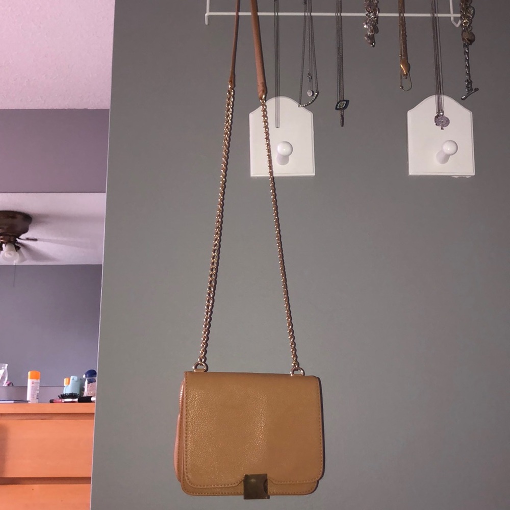 Forever 21 Light Brown Crossbody Bag